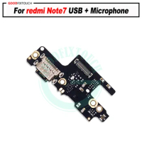 1-10PCS For xiaomi redmi Note7 USB Charger Charging Port Dock Connector Board with Microphone Mic For redmi Note 7 Replacement