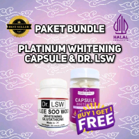 ( Beli 1 Gratis 1) Platinum Whitening Capsule & Dr.Lee Soo Wook
