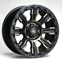 Hot sale custom wheels off road rims 17 18 inch 6x139.7 5x150 8.5J 5 6 holes forged wheel alloy 4x4 