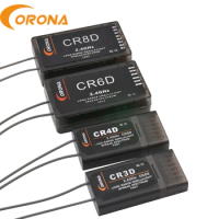 Corona CR3D CR4D CR6D CR8D 2.4Ghz 3CH~8CH Receiver (V2 DSSS) Compatible With CT8Z CT8J CT8F and RadioMaster TX16S Multi-Tx