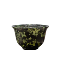 【奇鈺家居】墨玉茶杯(獨特透光性)