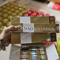 Nhang Ấn Độ Nag Chandan cao cấp, hộp lớn 12 hộp nhỏ, 15 cây/hộp