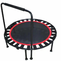 mini round folding trampoline without net for kids