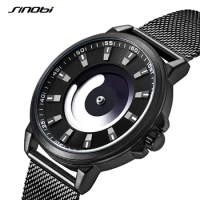 SINOBI Fashion Creative Men's Quartz Wristwatches Luxury Smart Men's Sports Watches Votex Movement Watch Clock Relogio Masculino