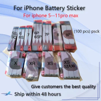 100 Pcs Battery Adhesive Sticker for iPhone 5S 5C 6 6S Plus iphone 7 8 Plus Double Tape X XR Xs XS Max 11 Pro Max Battery Glue