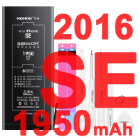 Bateri Nohon untuk iPhone SE 2016 iPhoneSE 5SE 1850mAh-1950mAh kapasiti tinggi Li-polimer bateri unt