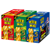 可樂果 MiNi-原味/檸檬辣雞翅/香脆麵(50gx4包/盒)
