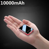 Mini Power Bank 10000mAh Portable Charger Ultra-Compact Battery Pack Fast Charging Large Capacity Powerbank for iPhone Android