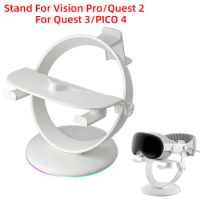 VR Stand For Apple Vision Pro Headset Support For Oculus Quest 2/PICO 4/PS VR2/Meta Oculus Quest 3 Accessories Display Holder