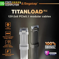 Kabel Modular Segotep TITANLOAD Pro 12V-2X6 PCIe5.1 ATX3.1 Universal Module Cables Hitam