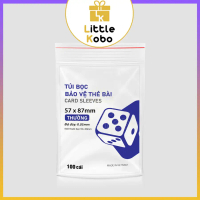 [100 Cái] Túi Bọc Bảo Vệ Bài Uno Ma Sói Mèo Nổ Sleeves Bao Kiếng Kính Board Game Lá Bài