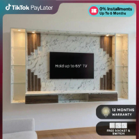 [Siap Pasang] Kabinet TV 8ft ~ 8ft TV Cabinet ~ Kabinet Gantung TV ~ Hanging Cabinet ~ Almari TV Din