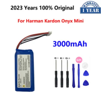 100% Original 3000mAh Replacement Battery For JBL Harman Kardon HarmanKardon Onyx Mini HKOnyxMini Speaker Bateria Batteries