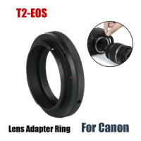 T2 Mount Lens Adapter Ring For Canon EOS T2-EOS 1300D 1200D 800D 760D 750D 700D 650D 100D 80D 77D 70D 60D 7D 6D 5Ds 5D2 IV DSLR