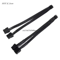 Graphics Card Power Connector Cable 12Pin to Double 8Pin Video Card Power Supply Cord for RTX3070 3080 3090 20CM