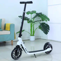 Large wheel scooter, adult and adolescent scooter, foldable adult