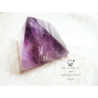 紫水晶-金字塔E/紫水晶 /水晶飾品/ [晶晶工坊-love2hm]