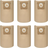 6 Pack DXVA19-4104 Dust Bags for DEWALT 5-6-8 Gallon Wet/Dry Vacuum Compatible with DXV05P DXV06PL D