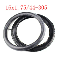 16*1.75 Bicycle inner and outer tire 16 Inch Tires Bike 16x1.75 High Quality Rubber Black Cycling Tyre