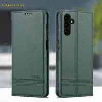 Magnetic Flip Case for Samsung Galaxy A14 A34 A54 5G Case Leather Luxury Wallet Case for Samsung A04 A04S A04E A14 A34 A54 Cover