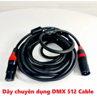 Dây tín hiệu chuyên dụng DMX 512 cable. Có chống nhiễu 2 đầu (01 Dây).