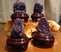 紫水晶簇(4套組)