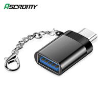 USb C To USb 3.0 OTG Type C Adapter Converter For Macbook Pro Oneplus 7 pro 7t One plus Samsung S10 S9 S8 Huawei P20 Pro Type-c