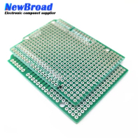 1 pcs Prototype PCB Board For Arduino UNO R3 ATMEGA328P Shield Board Breadboard Protoshield DIY FR4 2.54mm Pitch Thickness 1.6mm