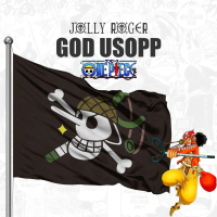 BENDERA USOPP BAJAK LAUT ONE PIECE