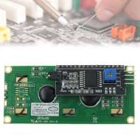 LCD1602 1602 LCD Module IIC I2C Interface HD44780 Liquid Crystal Display Module Blue Green Screen 16x2 Character for Arduino