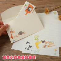 In Stock Set of Letter Paper Creative Chinese Style Fresh Cat A5 Letter Paper Wholesale Exquisite Cu