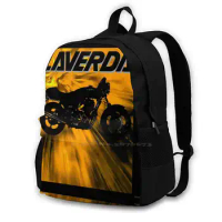 Laverda Orange Flash Backpack For Student School Laptop Travel Bag Laverda Breganze Zane Jota Mirage Montjuic Formula Sf Atlas