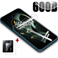 2IN1 Screen Gel Protector+Cam Lens Glass For Xiaomi Redmi K60 Ultra K 60 Pro Extreme K60E Soft Hydrogel Safety Film Redmy K60Pro