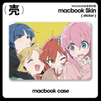 BOCCHI THE ROCK Anime Gotoh Hitori For Apple Macbook Air 15 M2 M1 Pro 13 14 16 Mac Hard Shell Retina A2681 A2337 A2338 Laptop