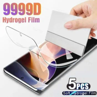 5Pcs Hydrogel Film For Xiaomi Mi 9 8 SE 9T Pro Max 2 3 Screen Protector For Mi 9 8 A3 A2 Lite 6 6X Mix 2 2S 3 Protective Film