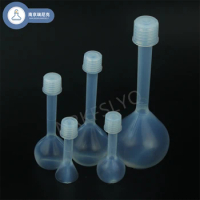 A-grade plastic volumetric flask, transparent PFA threaded mouth volumetric flask 50ml