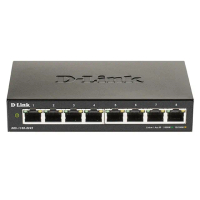 【D-Link】DGS-1100-08V2 台灣製造 8埠 Gigabit 網頁管理型 節能省電 超高速乙太網路交換器 金屬外殼