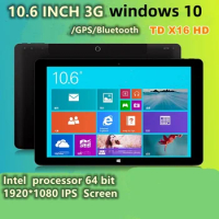 10.6 Inch X16HD 2GB RAM 32GB ROM Windows 10 Tablet PC 1.33GHz 1920x1080 IPS Screen 3G Internet GPS Micro-USB 2.0 WIFI