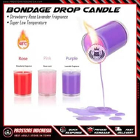 DROP CANDLE LOW TEMPERATURE - BDSM Bondage Lilin Wax Sex Aromatic Warm Safe For Skin Tetes Badan PRE