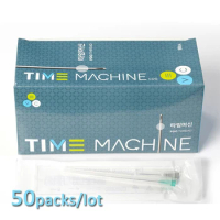 50packs/box high quality Injectable blunt tip needle 21g 50mm for dermal filler blunt tip micro cannula Tool Parts