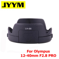 For Olympus 12-40mm F2.8 PRO LH-66 Lens Front Hood 62MM LH66 Protector Cover Ring M.Zuiko Digital ED 12-40 2.8 f/2.8 F2.8PRO