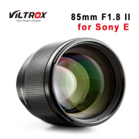 Viltrox 85mm F1.8 STM II Camera Lens full frame Auto Focus Portrait Prime Lens Eyes Focus AF For Sony E A6400 A6300 A7 A6500 A9
