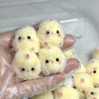 1 cái đồ nơi bóng đêm giải thích về nhà bếp nhỏ đồ chơi nhỏ bé che Bóng đèn mini TPR Squishy
