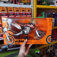 Miniatur Diecast Motor Trail Cross KTM 1:6 Murah