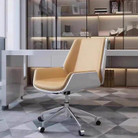 Luxury Comfy Office Chair Arm Rest Pads Cushion Wheels Back Office Chair Ergonomic Swivel Cadeira De Escritorio Furnitures
