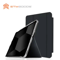 澳洲【STM】Studio iPad Air 第4/5代 iPad Pro 11吋 1~4代 專用極輕薄防護硬殼 (透黑)
