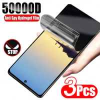 3Pcs Anti Spy Hydrogel Film Screen Protector For Samsung Galaxy S21 S22 S20 S24 S23 Ultra Plus S23 FE Note 8 20 10 Ultra Privacy