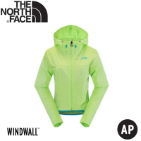 【The North Face】女 抗UV風衣外套《芽綠》CZQ8/機車風衣/防風外套/防寒(悠遊山水)