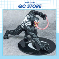 Đồ chơi mô hình venom đen canage marvel spiderman người nhện figure tĩnh decor to cao 13-20cm QC Sto