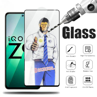 กระจกนิรภัยคลุมเต็ม 9D, สำหรับ VIVO iQOO Z9 Turbo Lite, Z9x, Z8, Z8x, Z7, Z7x, Z7s, Z6 Pro, Z6x, Z5,